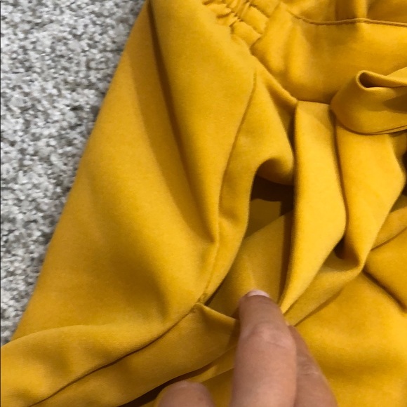 Cute Yellow/Gold Summer Shorts - Picture 2 of 5